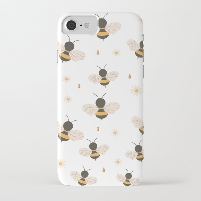Cute Bee Spring Honey iPhone Case