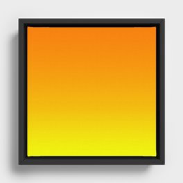 Sunrise Modern Collection Framed Canvas