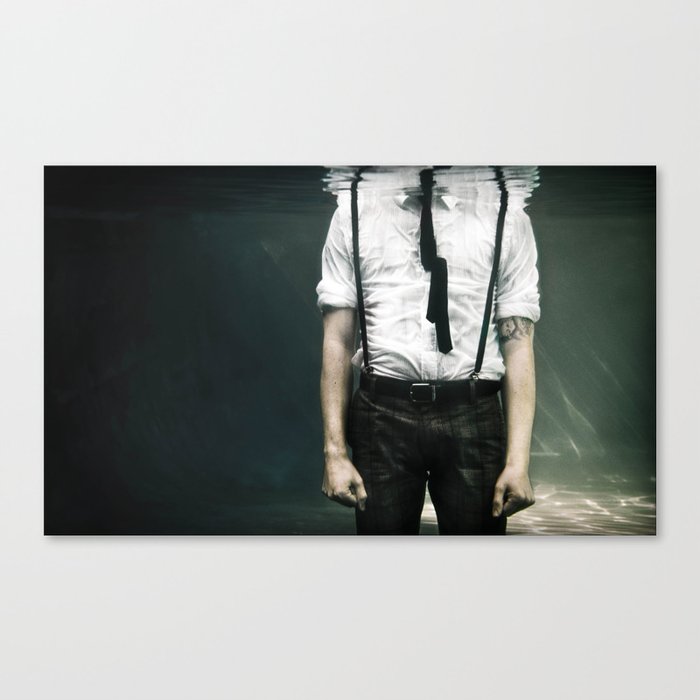 abyss of the disheartened VIII Canvas Print