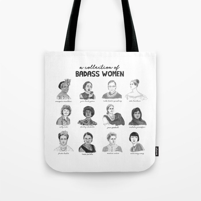 A Collection of Badass Women Tote Bag