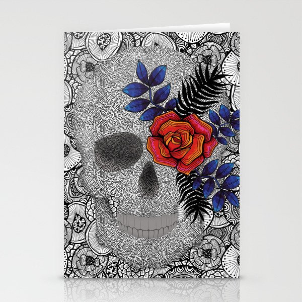 Pupo´s Skull Stationery Cards
