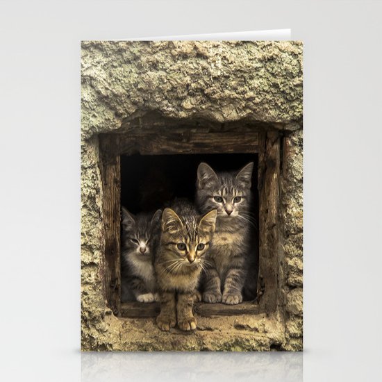 It's warm together! Stationery Cards