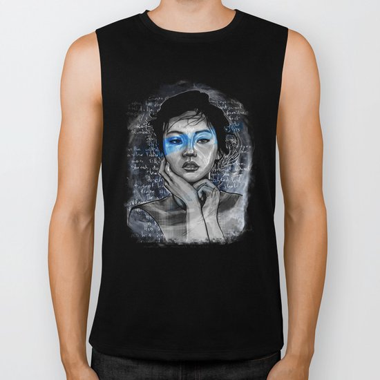 Portrait of A Sick Feeling Biker Tank