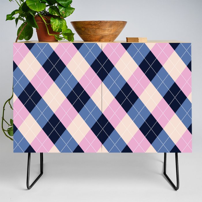 something argyle 2 Credenza