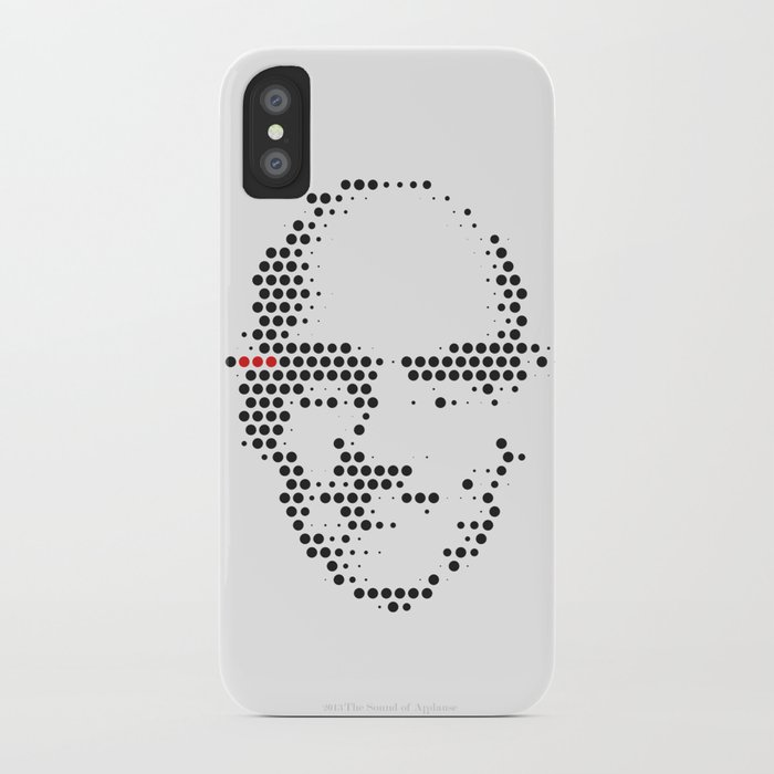 Foucault in Dots iPhone Case