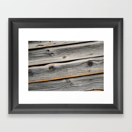 Wood Grain 2 Framed Art Print