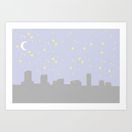 Stars Art Print