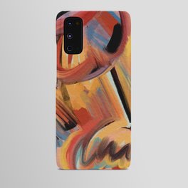 Sacred Fire Dream Abstract Art by Emmanuel Signorino Android Case