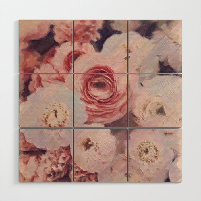 Floral  Wood Wall Art