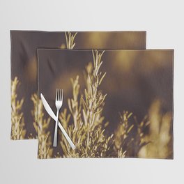 french lavender leafs Placemat