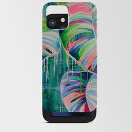 Dripping Palms iPhone Card Case