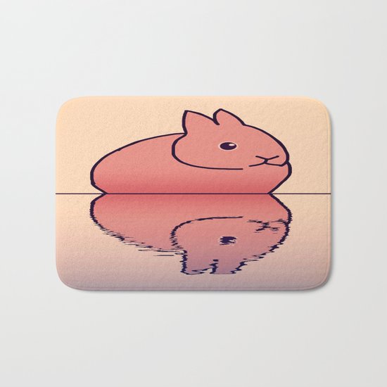 rabbit-78 Bath Mat