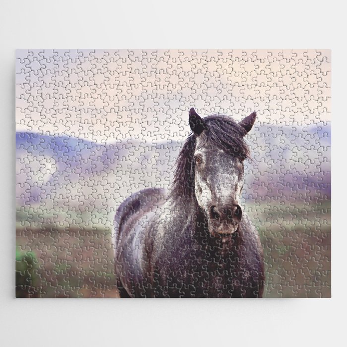 Wild & Free x Montana Horse Photography Jigsaw Puzzle