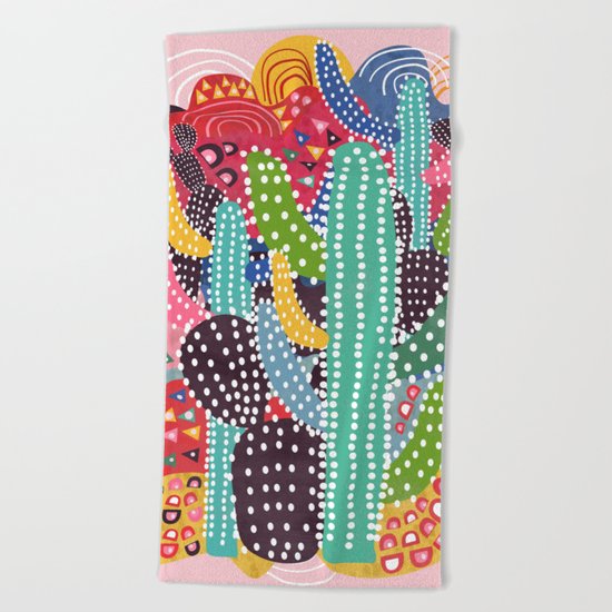 Summer Heat Beach Towel