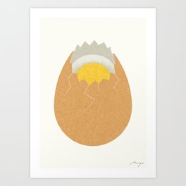 Egg Art Print