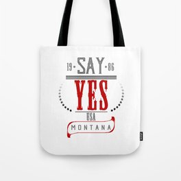 Say Yes Tote Bag
