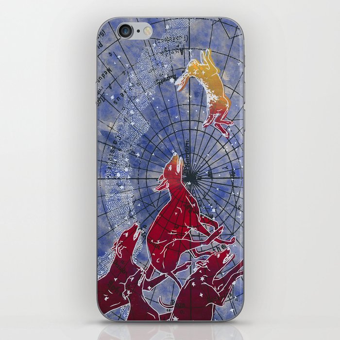 Night Sky Constellation - The Hunt iPhone Skin
