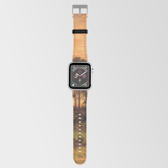 The Silent Evening Hour - Benjamin Williams Leader  Apple Watch Band