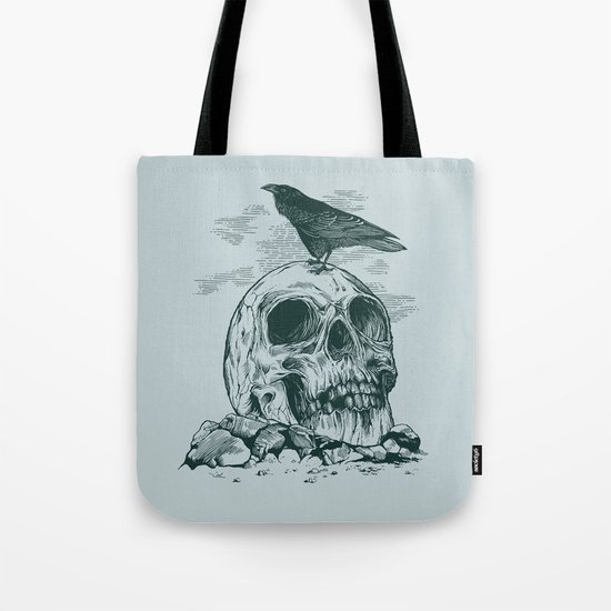 Raven's Cliff Tote Bag