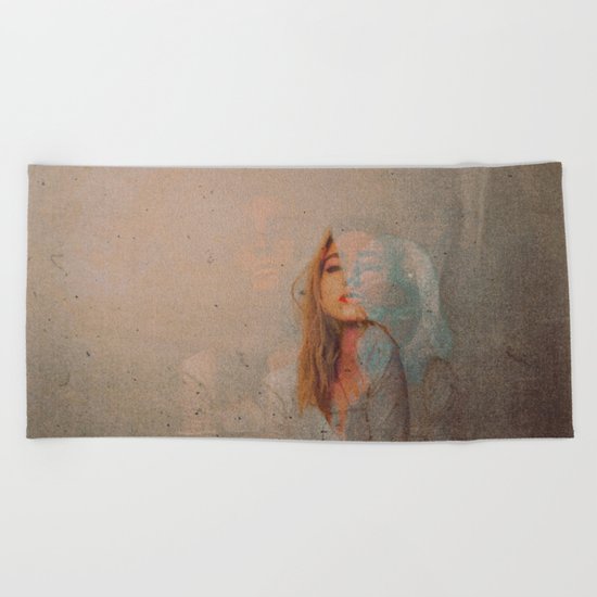 The Evil Inside of Us Beach Towel