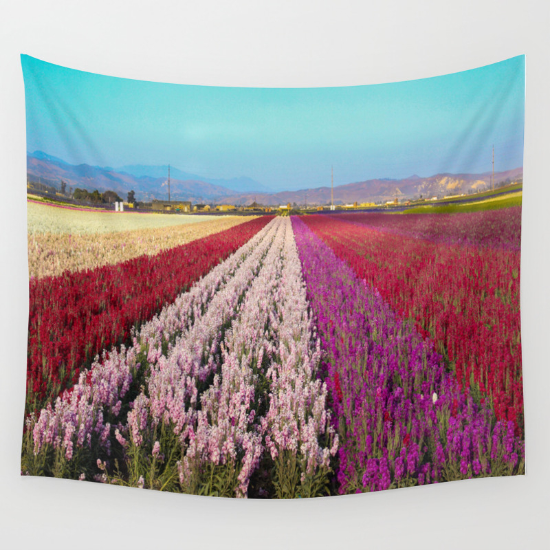 Flower Field Tapestry 2024 rebiogral