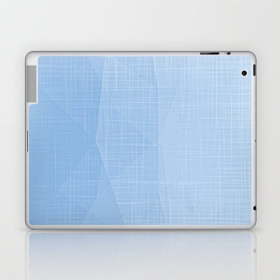 A Touch Of Indigo Soft Geometric Minimalist Laptop & iPad Skin
