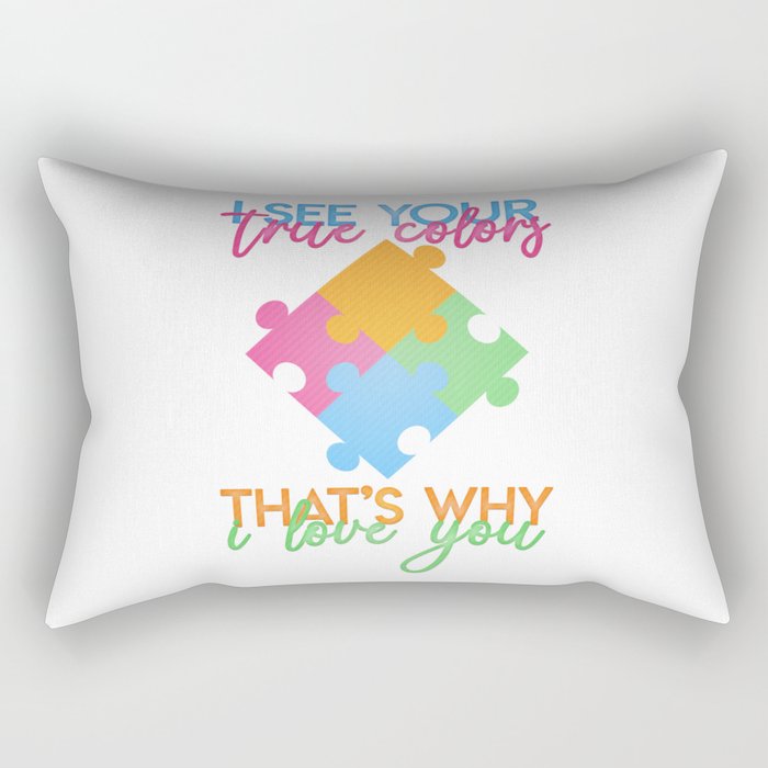 Autism Colors v1.0 Rectangular Pillow