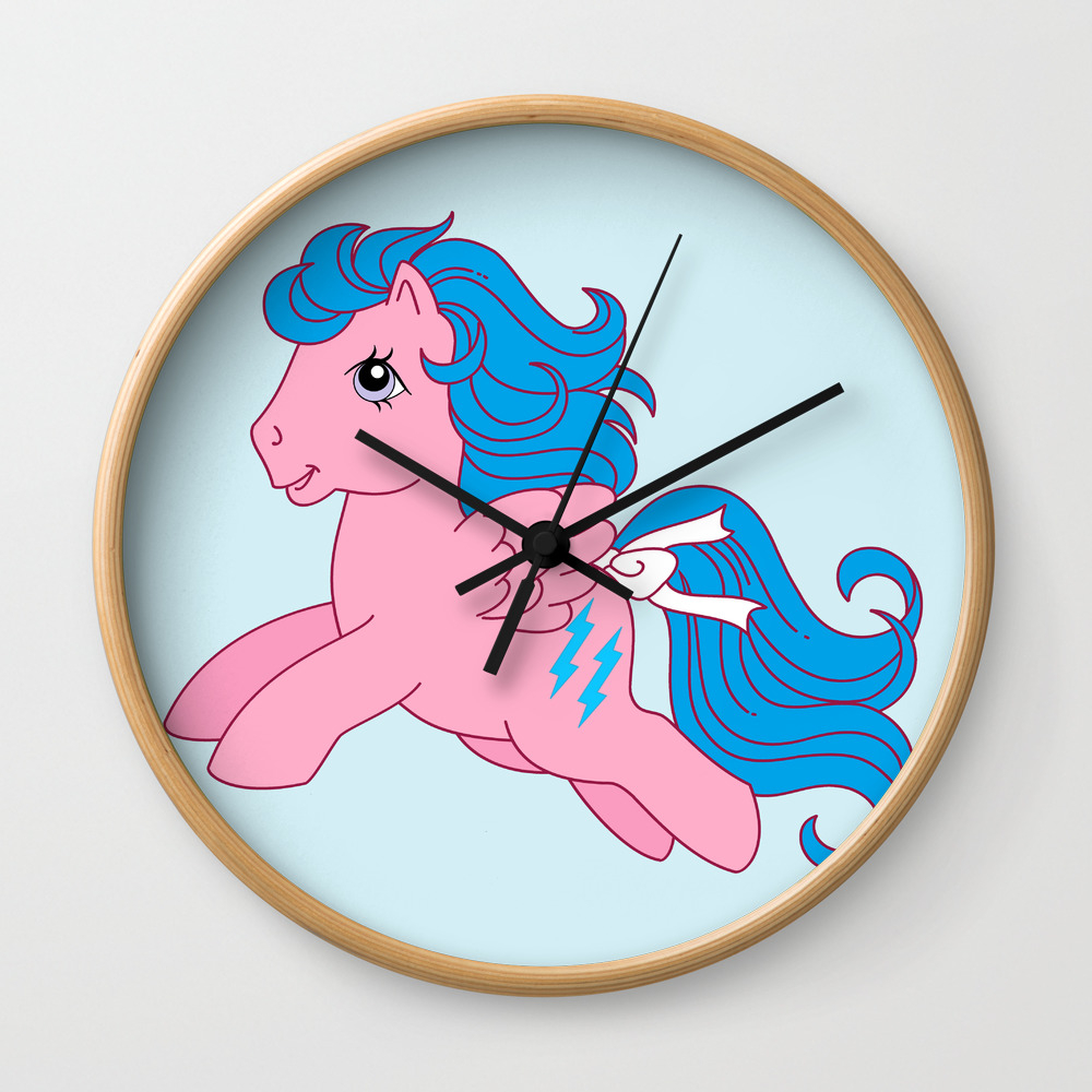 my little pony clock