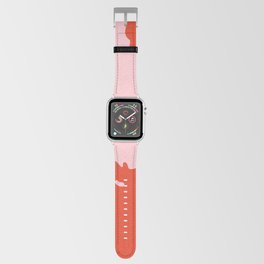 Bold Pink + Red Animal Print Spots Apple Watch Band