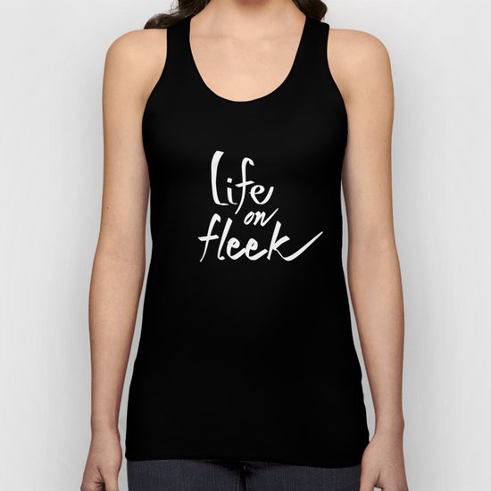 Life on Fleek - Spider Web in Woods Unisex Tank Top