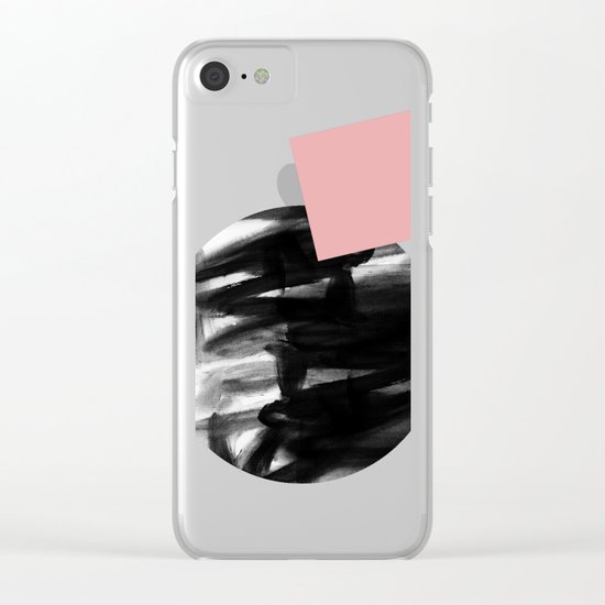 Minimalism 12 Clear iPhone Case