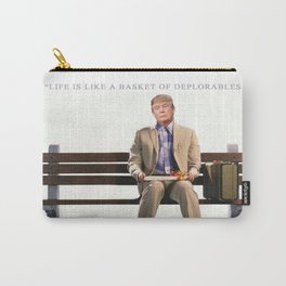 Forrest Gump Parody Of Donald Trump Carry-All Pouch
