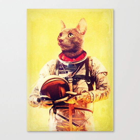 Captain Cat Canvas Print