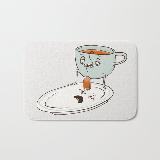 Tea Baggin' Bath Mat