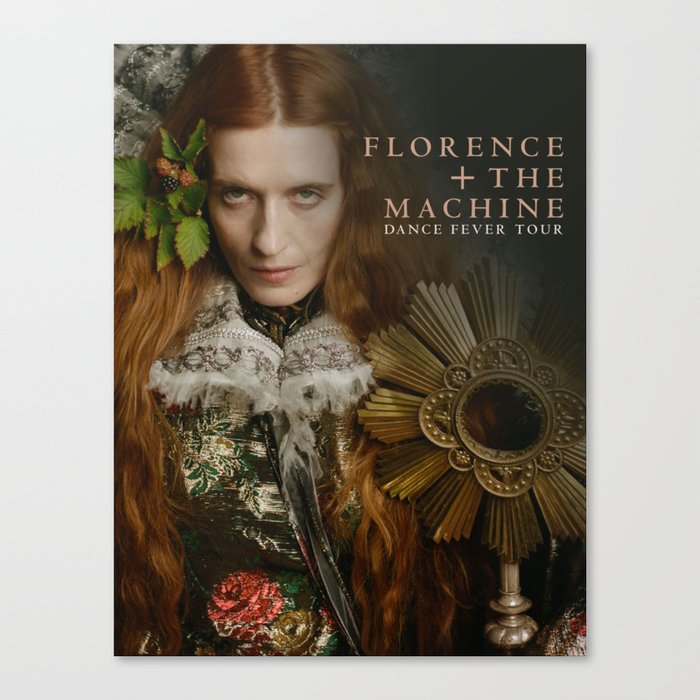 florence + the machine on tour 2022 Canvas Print