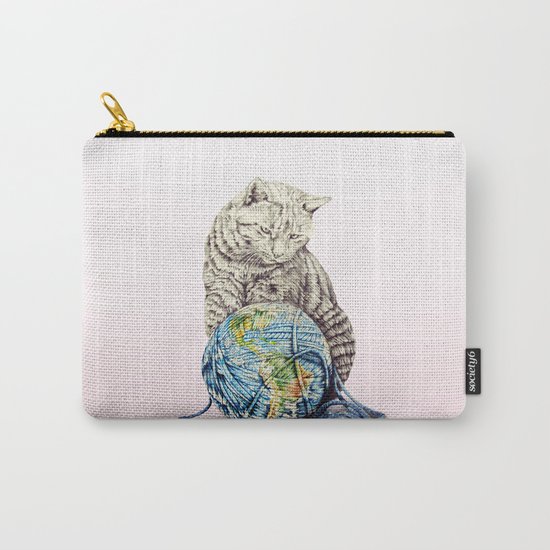 In which our feline deity shows restraint Carry-All Pouch