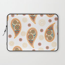Paisley Floral Design Seamless Pattern Laptop Sleeve
