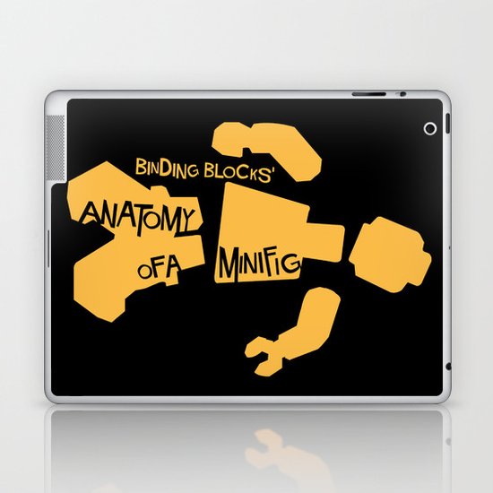 Anatomy of a Minifig Laptop & iPad Skin