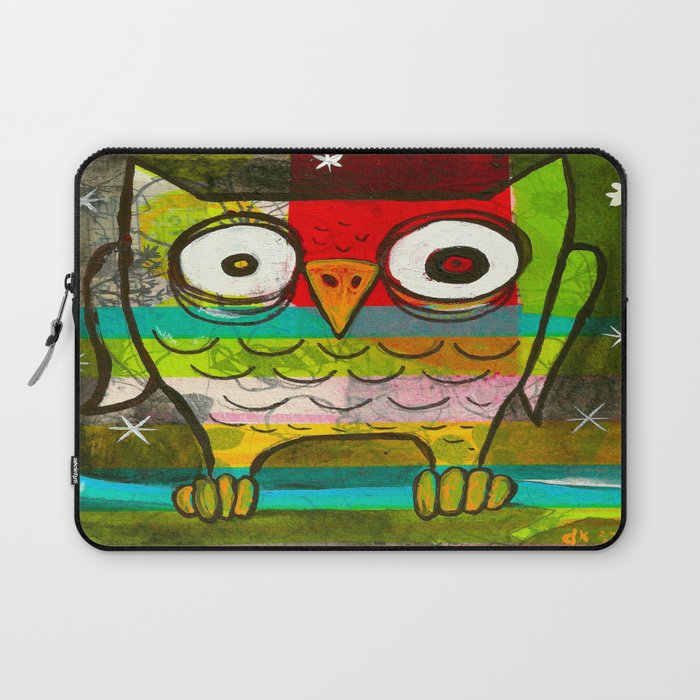 Owl Night Laptop Sleeve