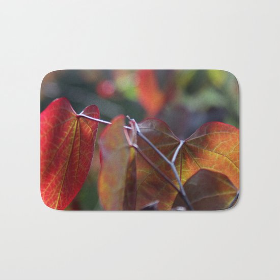 Colorful leaves Bath Mat