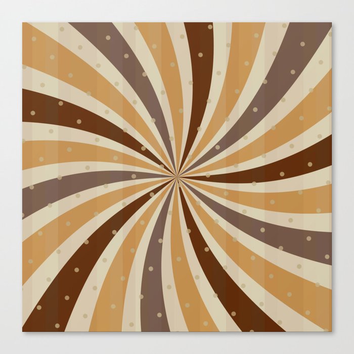 Pattern for Caffeine Coffee Lover Canvas Print