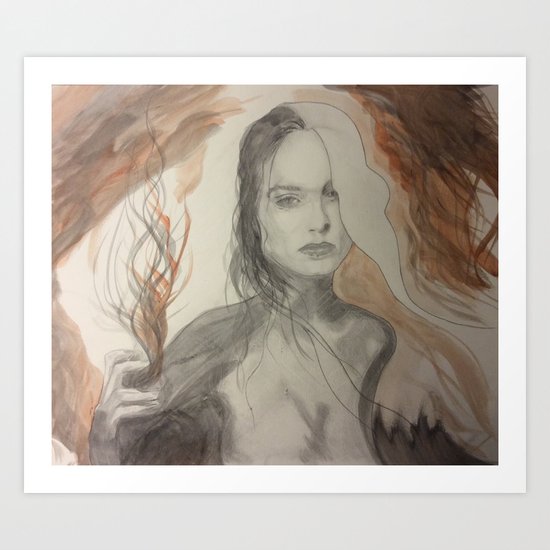 The Sorceress Art Print