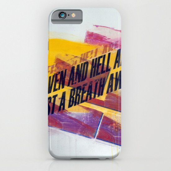 HEAVEN&HELL4 iPhone & iPod Case