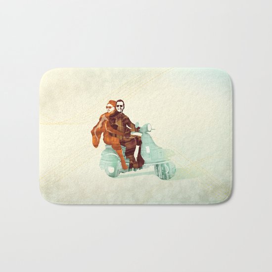 Vintage Italian Bath Mat