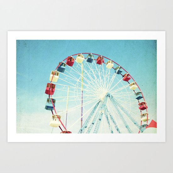 Ferris Wheel Art Print