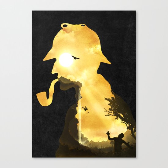 The Parting Hour Canvas Print