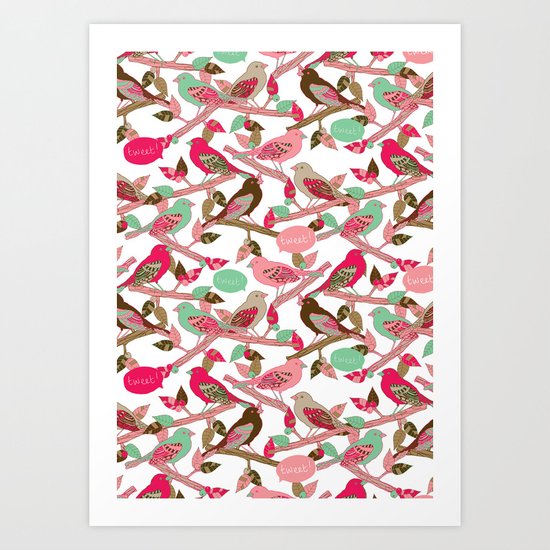 Tweet! Art Print