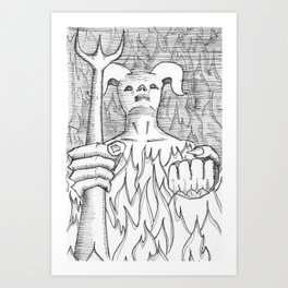 Devil in the Detail Art Print