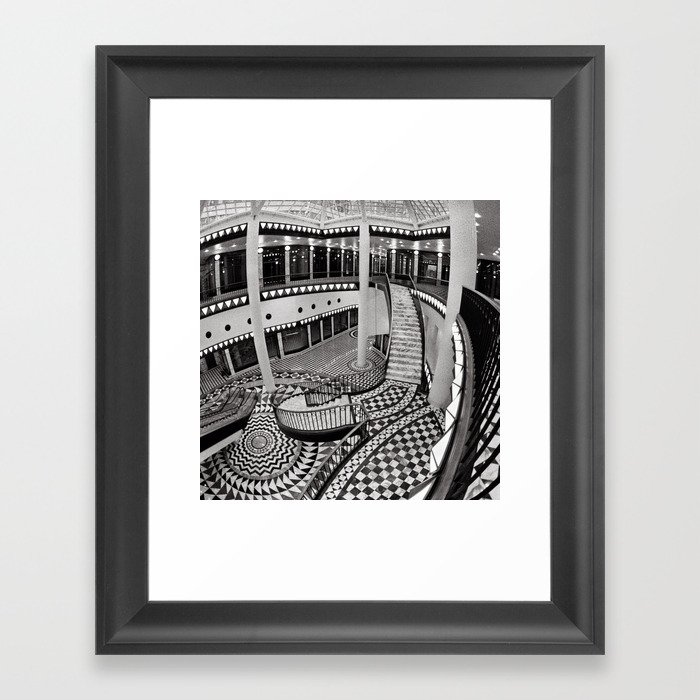 Quartier 206 in Berlin Framed Art Print