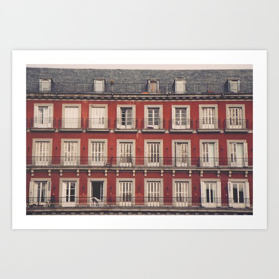 Plaza Mayor Art Print